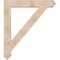 Ekena Millwork Traditional Arts & Crafts Smooth Bracket, Douglas Fir, 5 1/2"W x 42"D x 48"H BKT06X42X48TRA03SDF - alternate 4